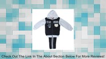 Little Boys' (4-7) Fleece Track Suit with Zipper Hoodie and Elastic-band Sweat Pant Review