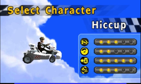 DreamWorks Super Star Kartz Gameplay (Nintendo 3DS) [60 FPS] [1080p] Top Screen