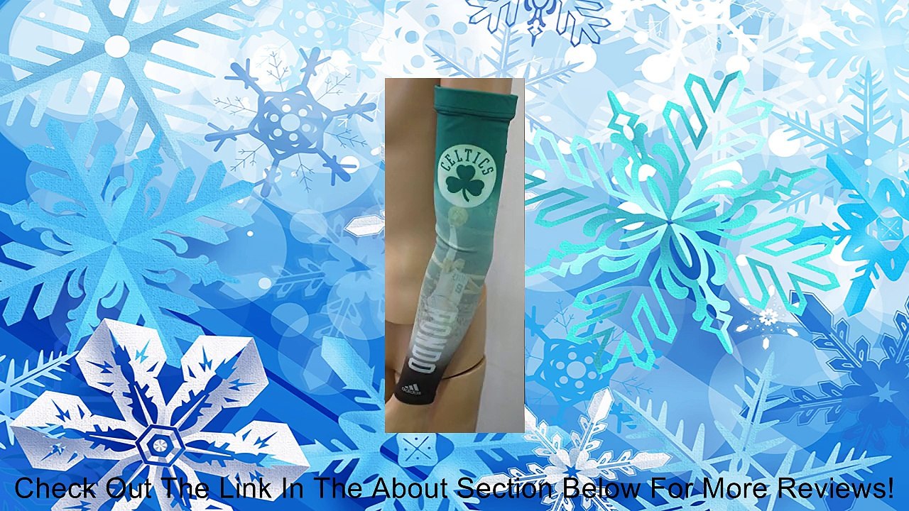 Adidas NBA Boston Celtic Rajon Rondo Moisture Wicking Compression Arm Sleeve L/XL Review