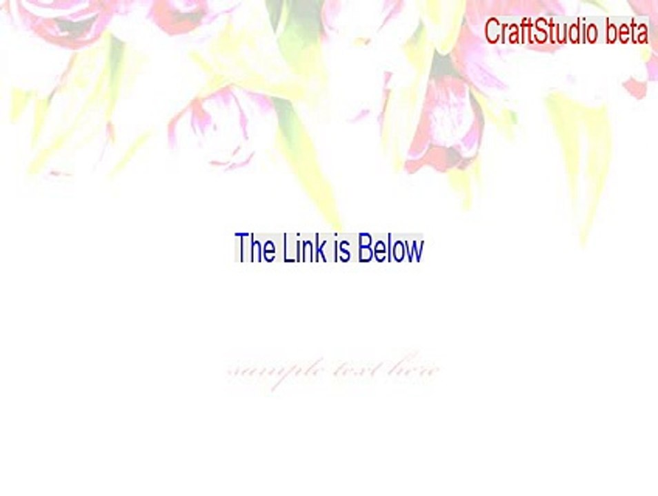 CraftStudio beta Serial (Download Here)