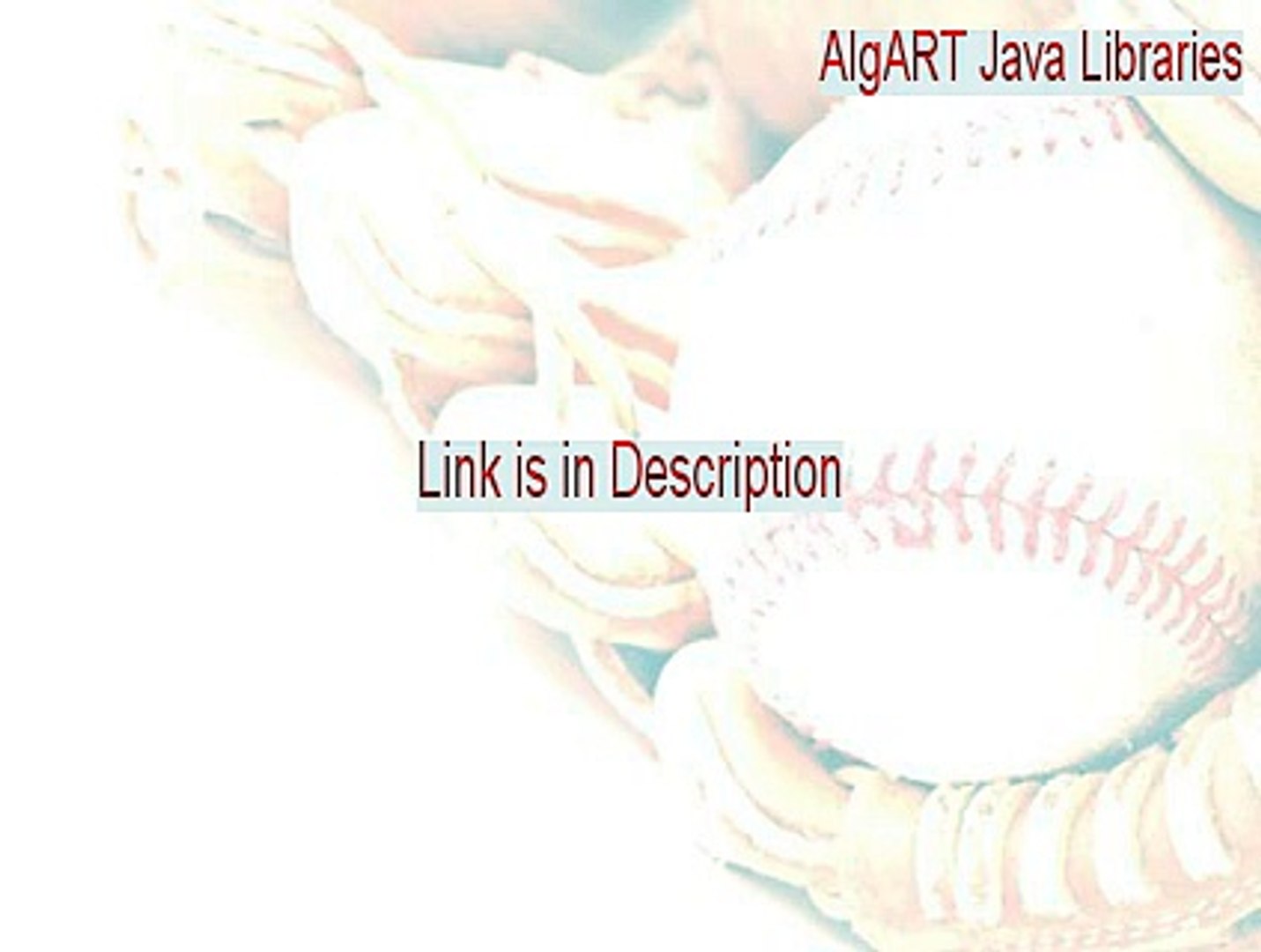 AlgART Java Libraries Full - AlgART Java Libraries (2015)