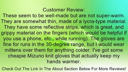 Sugoi Zap Run Gloves Review