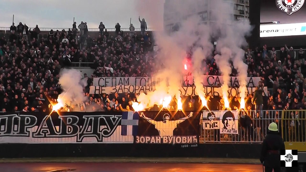 SEDAM GODINA NIJE SA NAMA ! Partizan -Voždovac 21.02.2015