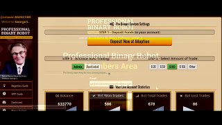 Best Professional Binary Robot Software or System on 2015 , Full truth review