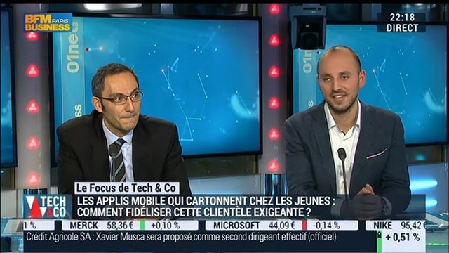 Les applis qui cartonnent chez les jeunes: quels sont les secrets de la recette ?: Hervé Kabla, Benjamin Faure et Pascal Samama (1/2) - 24/02