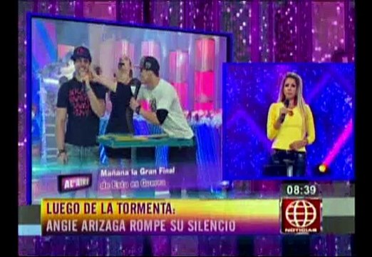 ‘Esto es guerra’: Angie Arizaga asegura que 'tiene la conciencia tranquila'