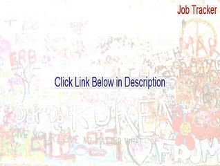 Job Tracker Download [Instant Download 2015]