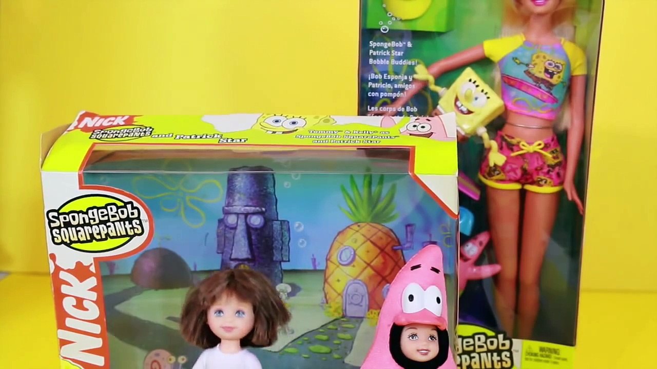 AllToyCollector Barbie SpongeBob SquarePants & Patrick Toy Review Barbie  Kelly & Tommy Toys