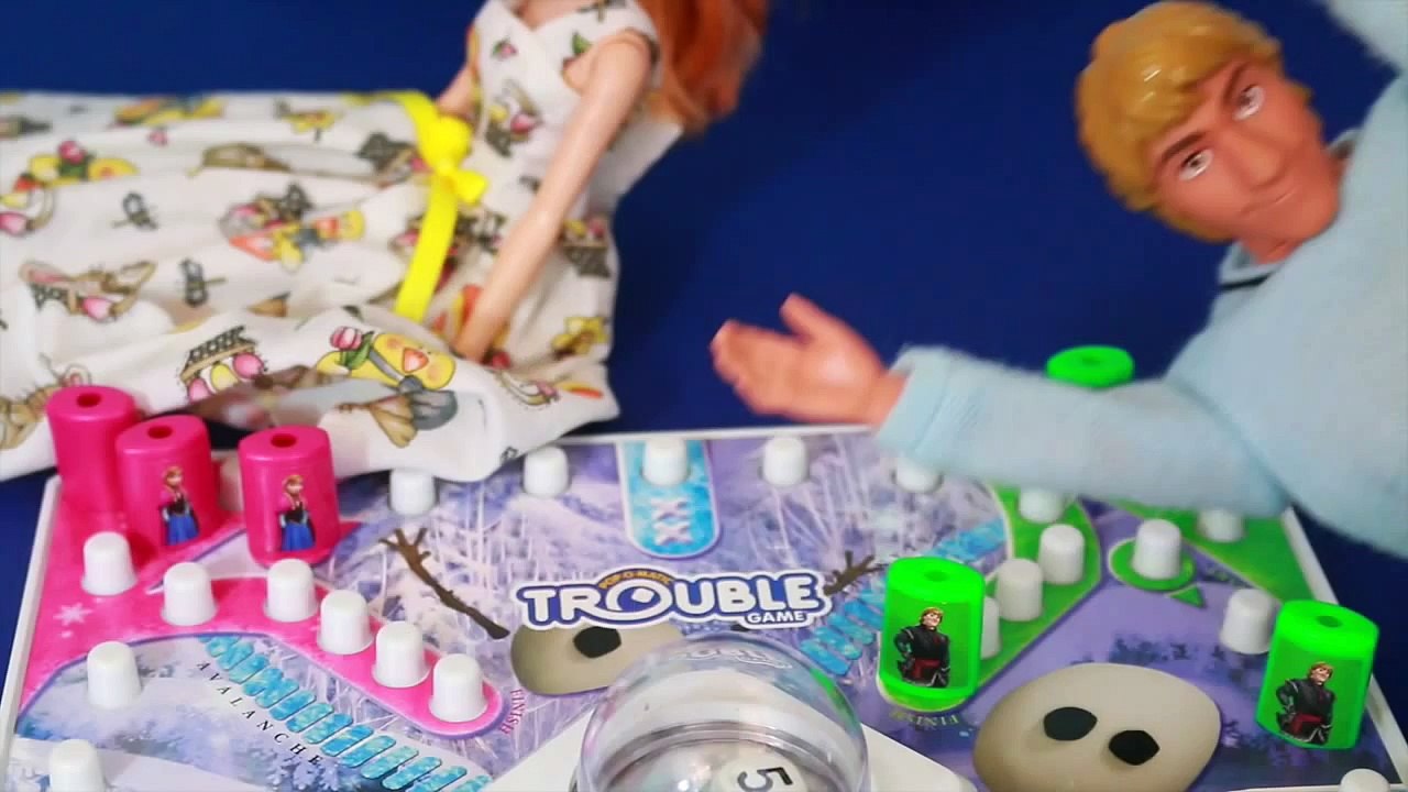AllToyCollector FROZEN Olaf's In TROUBLE Disney Princess Barbie Parody Anna & Kristoff