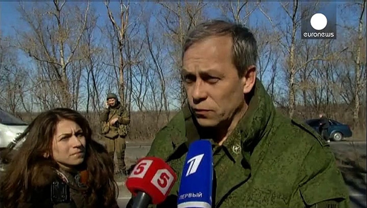 Ostukraine: rebellen bewegen stellenweise artillerie, armee bezweifelt ernsthaftigkeit