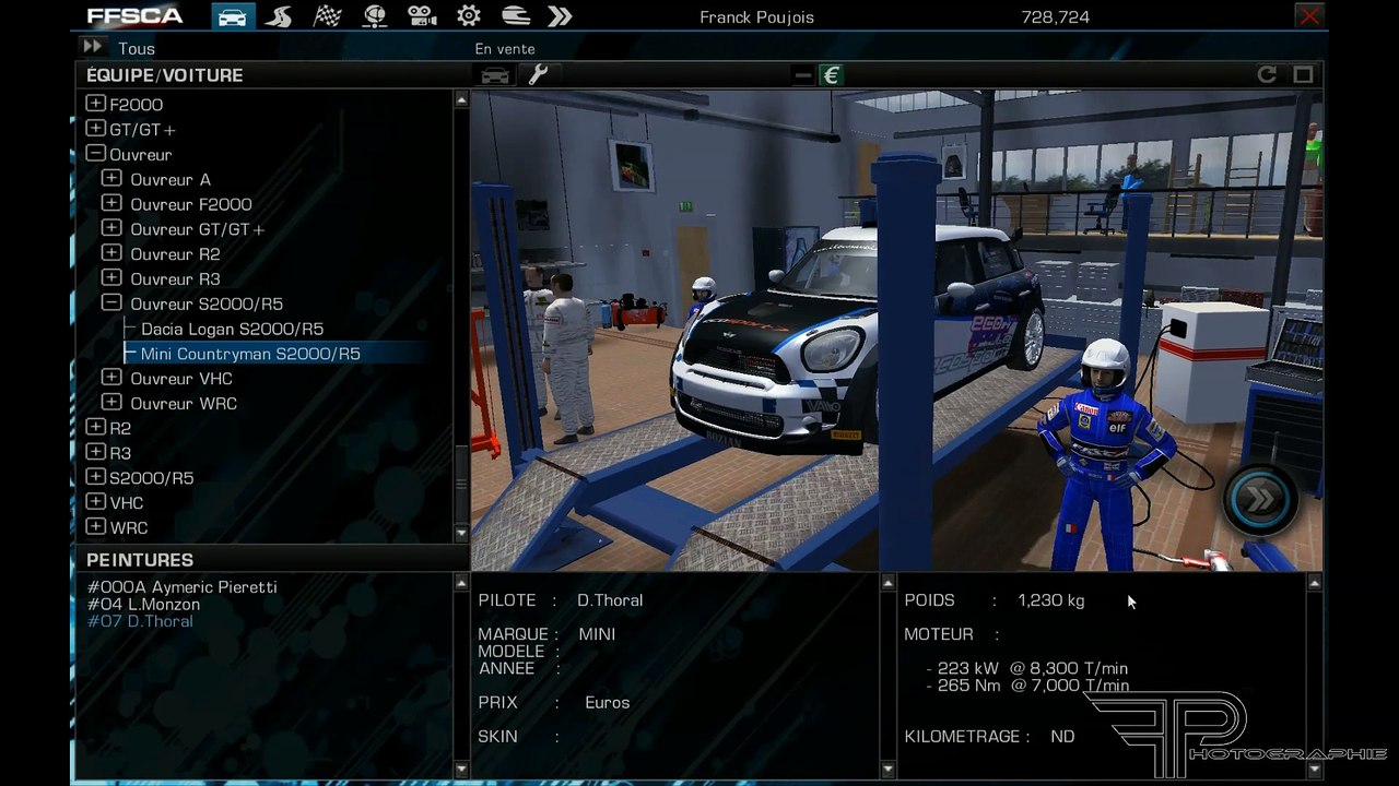 Mon premier skin rfactor