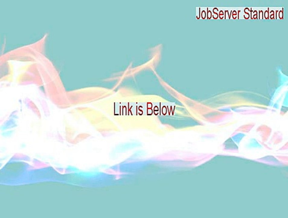 JobServer Standard Full Download - Legit Download (2015)