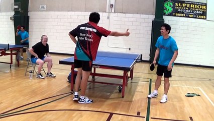 YouTube: ¡La mejor jugada de ping-pong del mundo!