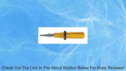 Tohnichi Adjustable Torque Screwdriver RTD20Z (6~20 in.ozf) Review