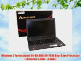 Lenovo ThinkPad Edge E555 20DH002QUS 15.6 AMD Dual Core A6-7000 8GB RAM 512GB Solid State Drive