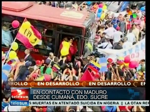 Se impondrá la paz ante pretensiones golpistas: Maduro
