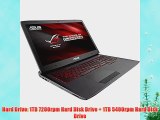 ASUS G751JT 17.3 i7-4710HQ 16GB 2 x 1TB HDD Nvidia 970M 3GB Full HD Win 8.1 Gaming Laptop