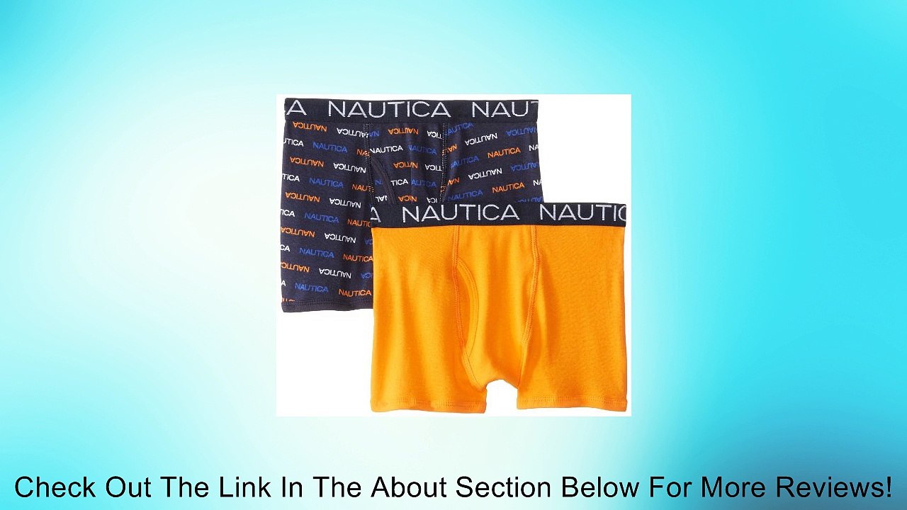 Nautica Big Boys' Pack Solid and Brand Sport Boxer Brief Review