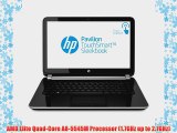 HP Pavilion TouchSmart Sleekbook 14-f027cl 14 Laptop (1.7 GHz AMD A8-5545M Processor 6 GB RAM