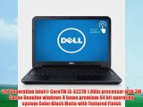 Dell Inspiron i15RVT-8571BLK 15.6-Inch Touchscreen Laptop Intel Core i3-3227U 4GB Memory 500GB