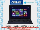 ASUS X401A-BCL0705Y 14 Ultrabook Notebook 1.8GHz Intel Processor 4GB DDR3 SDRAM 320GB Hard