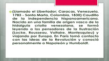 Biografia de Simon Bolivar