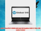 HP EliteBook Folio 1040 G1 F2R71UT 14 Ultrabook Intel Core i7-4600U 2.10 GHz 8GB DDR3 256GB