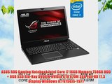 ASUS ROG Gaming Notebook Intel Core i7 16GB Memory 750GB HDD   8GB SSD Blu-Ray DVDRW NVIDIA