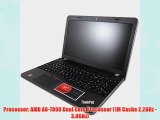 Lenovo ThinkPad Edge E555 20DH002QUS 15.6 AMD A6-7000 8GB RAM 500GB SSD AMD Radeon Business