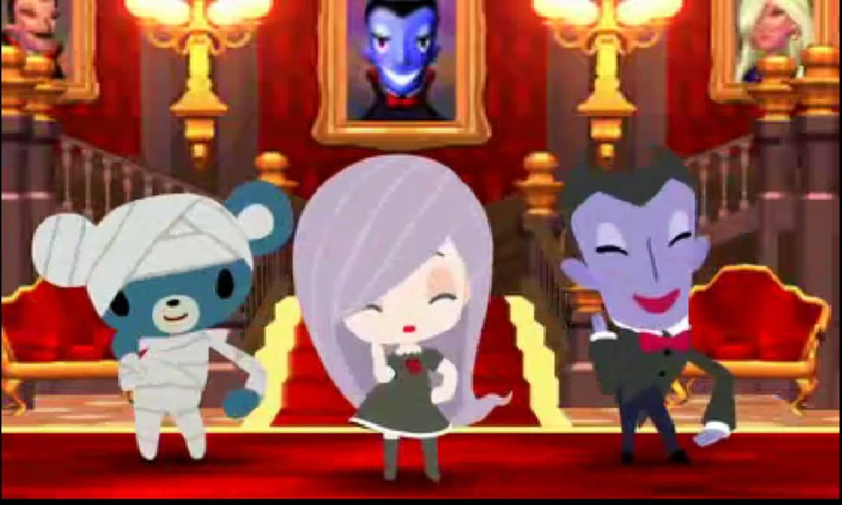 Gabrielles Ghostly Groove 3D Gameplay (Nintendo 3DS) [60 FPS] [1080p] Top Screen