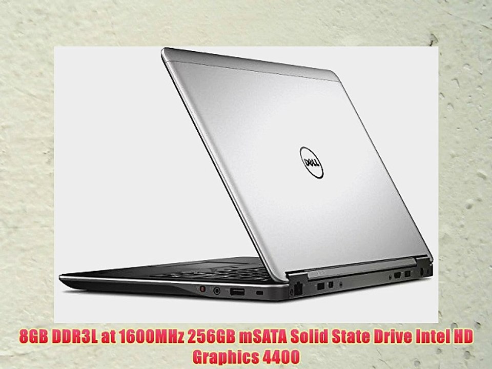 Dell Latitude E7440 14 LED Ultrabook Intel Core i7 i7-4600U 8GB RAM 256GB SSD Windows 7 Professional