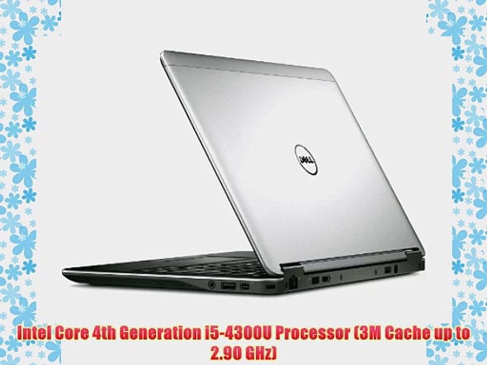 Dell Latitude E7240 12.5 LED Ultrabook Intel core i5 i5-4300U 8gb RAM 256gb SSD Wifi Windows