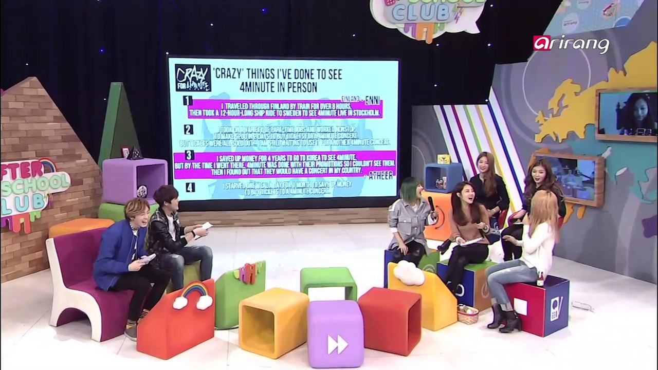 Crazy for 4MINUTE 포미닛 팬들의 미친 팬심을 알아보기
