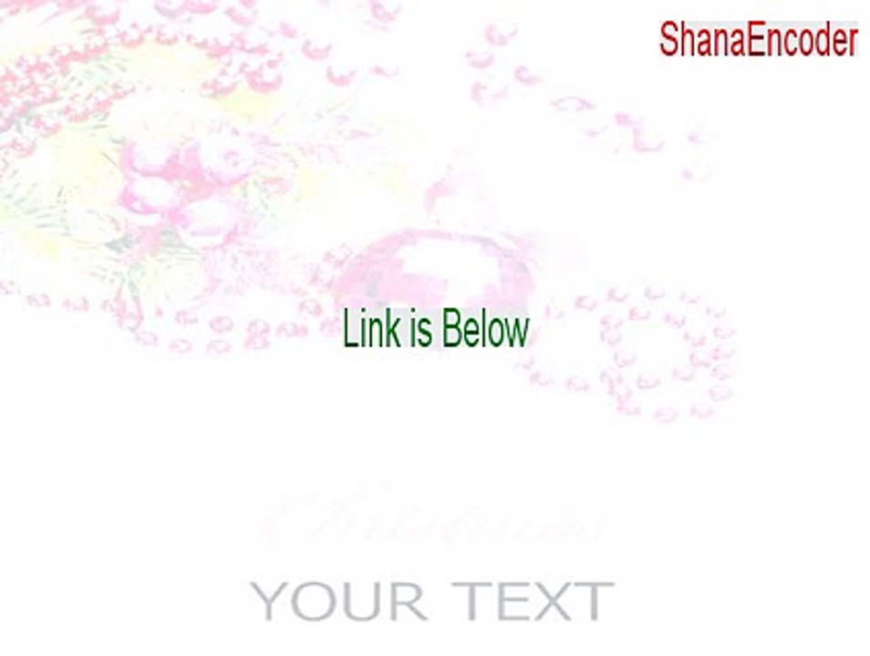 ShanaEncoder Serial - Download Now 2015