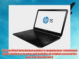 HP Pavilion 15-R013CA Intel Pentium N3520 2.17GHz 500GB 4GB DVDRW 15.6 Webcam Windows 8.1 Black