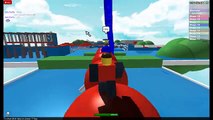 Me playing wipeout on roblox
