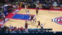 LeBron Tops Pippen In Career Assists - Cavaliers vs Pistons - February 23, 2015 - NBA Season 2014-15