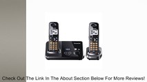 Panasonic KX-TG9322T 2-Line DECT 6.0 Cordless Phone, Metallic Black, 2 Handsets Review