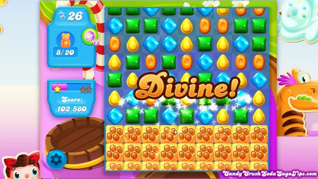 Candy Crush Soda Saga Level 130 Walkthrough with Commentary