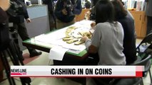 Recession prompts Koreans to cash in their loose change