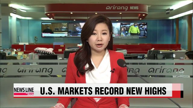 U.S. markets record new highs, following Yellen Senate testimony