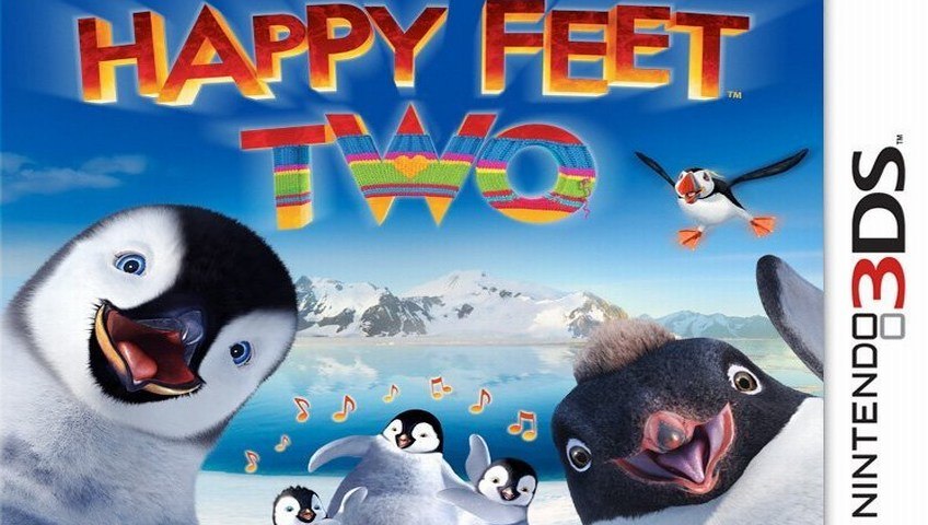 Jeu Nintendo 3DS Happy Feet 2 - Pour Enfants, PEGI 3, Très Bon état