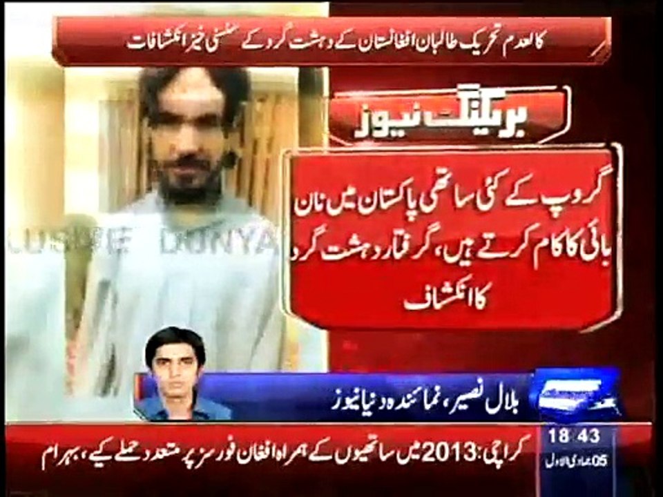 Afghan terrorist arrested in Karachi, makes shocking revelations