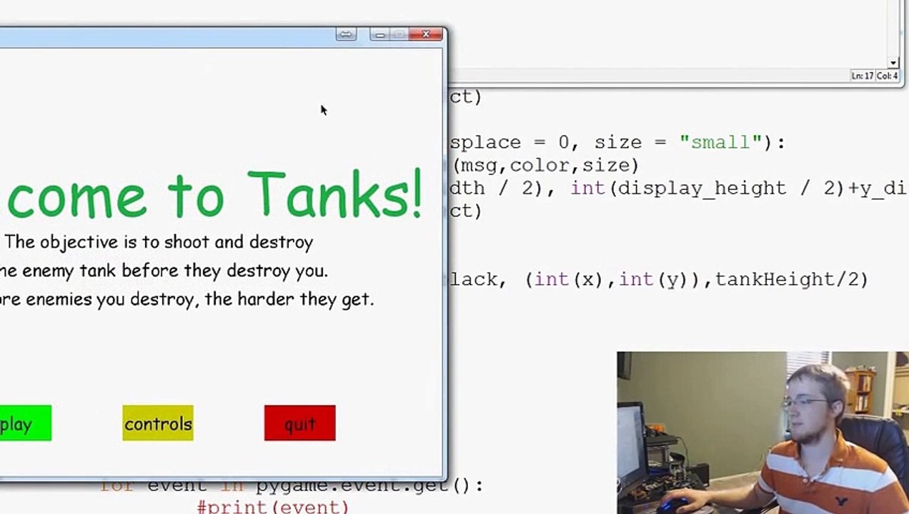 ---Pygame (Python Game Development) Tutorial - 54 - Tank Body