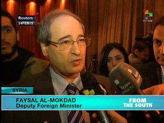 Syria calls for talks with no outside interference