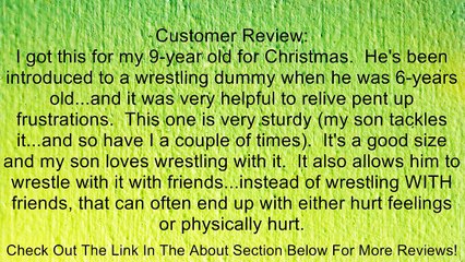 MMA Throwing Dummy 100lbs - Unfilled for Grappling MMA Review