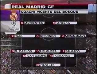 Real Madrid-Valencia 3-0 [Final UCL 1999-2000] LA OCTAVA (1ª Parte)