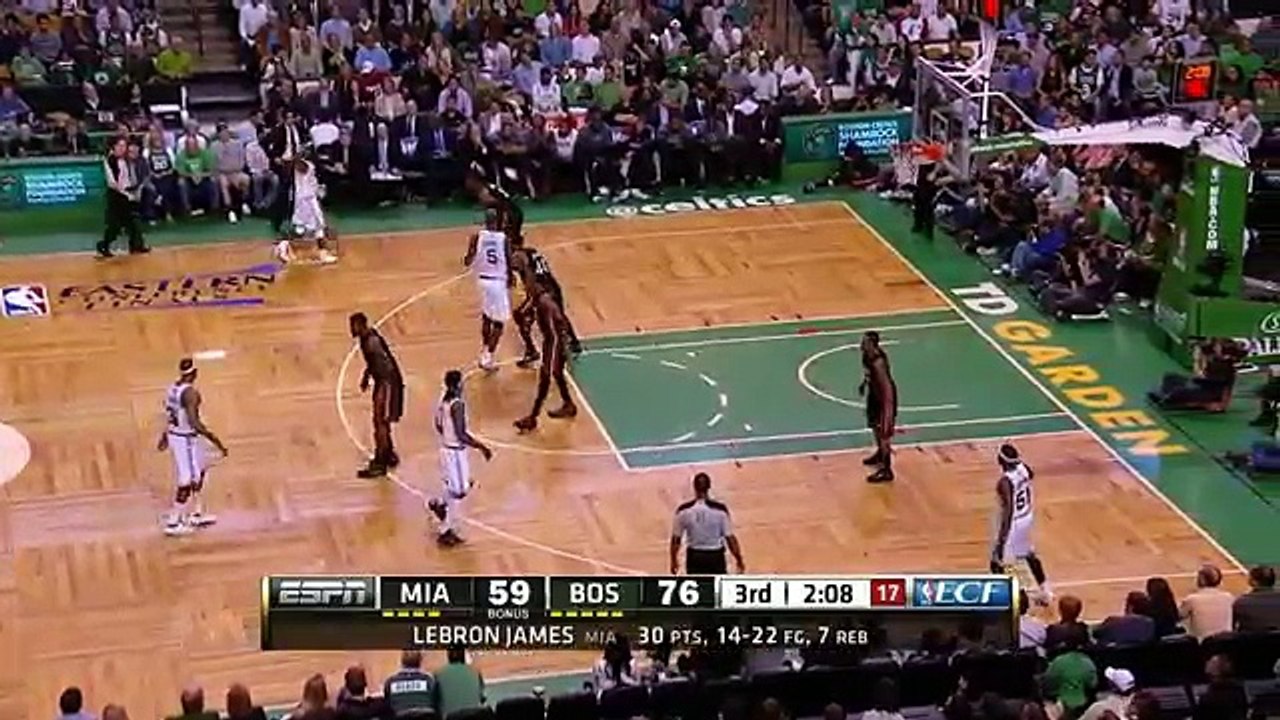 Rondo Fakes Behind the Back and Gets to the Rack