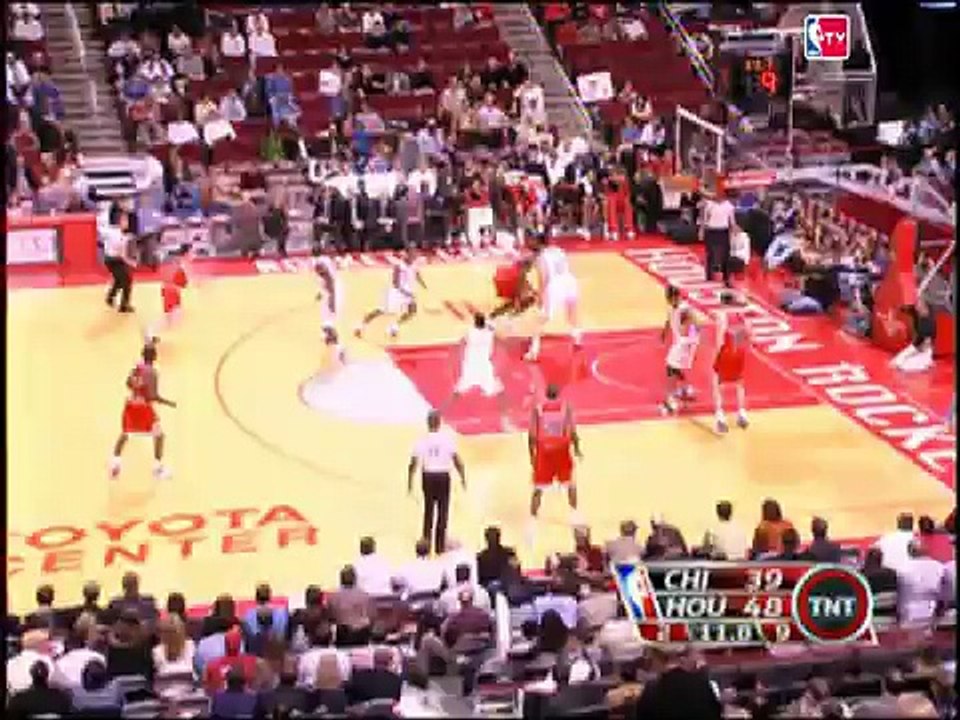 Yao Ming's Emphatic Block