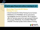 Oracle apps financial online training classes